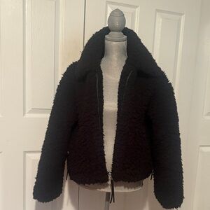 UGG Black Fleece Jacket
